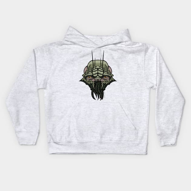 District 9 - Prawn Alien Kids Hoodie by Dark_Inks